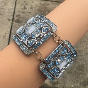 J. Crew Lulu Frost NWOT Collectible Bracelet~Art Deco recreation~